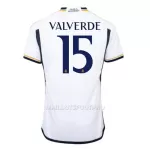 Maillot Real Madrid Valverde 15 Homme Domicile 2023-24