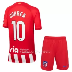 Maillot Atlético Madrid Correa 10 Enfant Domicile 2023-24 Maillot Atlético Madrid Correa 10 Enfant Domicile 2023-24