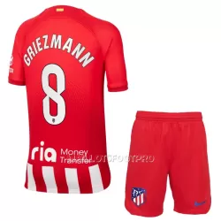 Maillot Atlético Madrid Griezmann 8 Enfant Domicile 2023-24 Maillot Atlético Madrid Griezmann 8 Enfant Domicile 2023-24