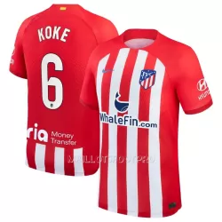 Maillot Atlético Madrid Koke 6 Homme Domicile 2023-24 Maillot Atlético Madrid Koke 6 Homme Domicile 2023-24