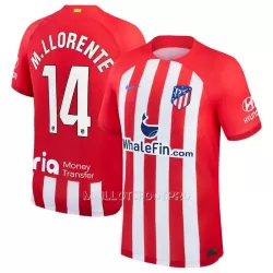 Maillot Atlético Madrid M. Llorente 14 Homme Domicile 2023-24 Maillot Atlético Madrid M. Llorente 14 Homme Domicile 2023-24