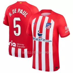 Maillot Atlético Madrid R. De Paul 5 Homme Domicile 2023-24 Maillot Atlético Madrid R. De Paul 5 Homme Domicile 2023-24