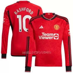 Maillot Manches Longues Manchester United Rashford 10 Homme Domicile 2023-24 Maillot Manches Longues Manchester United Rashford 10 Homme Domicile 2023-24