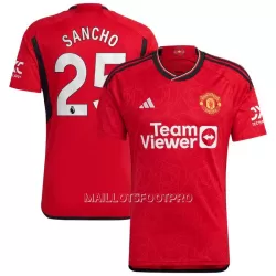 Maillot Manchester United Sancho 25 Homme Domicile 2023-24