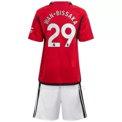Maillot Manchester United Wan-Bissaka 29 Enfant Domicile 2023-24