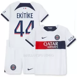 Maillot Paris Saint-Germain Ekitike 44 Enfant Extérieur 2023-24