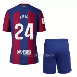 Maillot FC Barcelone Eric 24 Enfant Domicile 2023-24 Maillot FC Barcelone Eric 24 Enfant Domicile 2023-24