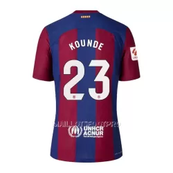 Maillot FC Barcelone Kounde 23 Homme Domicile 2023-24