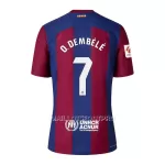 Maillot FC Barcelone O. Dembele 7 Homme Domicile 2023-24