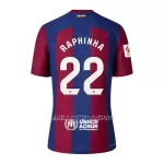 Maillot FC Barcelone Raphinha 22 Homme Domicile 2023-24