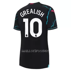 Maillot Manchester City Grealish 10 Femme Third 2023-24