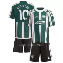 Maillot Manchester United Rashford 10 Enfant Extérieur 2023-24 Maillot Manchester United Rashford 10 Enfant Extérieur 2023-24