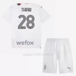 Maillot AC Milan Thiaw 28 Enfant Extérieur 2023-24