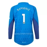 Maillot Gardien Arsenal Ramsdale 1 Homme Extérieur 2023-24 Manches Longues