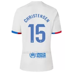 Maillot FC Barcelone Christensen 15 Enfant Extérieur 2023-24