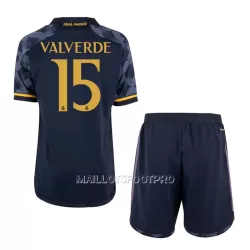 Maillot Real Madrid Valverde 15 Enfant Extérieur 2023-24 Maillot Real Madrid Valverde 15 Enfant Extérieur 2023-24