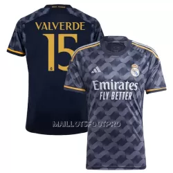 Maillot Real Madrid Valverde 15 Homme Extérieur 2023-24 Maillot Real Madrid Valverde 15 Homme Extérieur 2023-24
