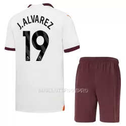 Maillot Manchester City J. Alvarez 19 Enfant Extérieur 2023-24 Maillot Manchester City J. Alvarez 19 Enfant Extérieur 2023-24