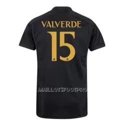 Maillot Real Madrid Valverde 15 Homme Third 2023-24 Maillot Real Madrid Valverde 15 Homme Third 2023-24