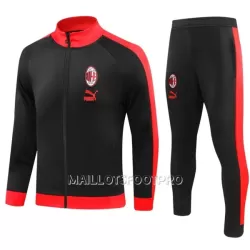 AC Milan Ensemble Vestes d'Entraînement Homme 2023-24 Noire AC Milan Ensemble Vestes d'Entraînement Homme 2023-24 Noire