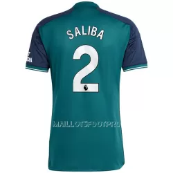Maillot Arsenal Saliba 2 Homme Third 2023-24