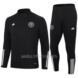 Inter Miami CF Ensemble Sweat d'Entraînement Homme 2023-24 Quart-Zip Noire Inter Miami CF Ensemble Sweat d'Entraînement Homme 2023-24 Quart-Zip Noire