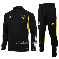 Juventus Ensemble Sweat d'Entraînement Homme 2023-24 Quart-Zip Noire Juventus Ensemble Sweat d'Entraînement Homme 2023-24 Quart-Zip Noire