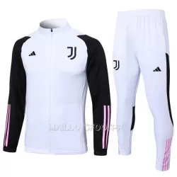 Juventus Ensemble Vestes d'Entraînement Homme 2023-24 Blanche Juventus Ensemble Vestes d'Entraînement Homme 2023-24 Blanche