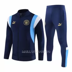 Manchester City Ensemble Vestes d'Entraînement Homme 2023-24 Navy Manchester City Ensemble Vestes d'Entraînement Homme 2023-24 Navy