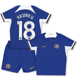Maillot Chelsea Nkunku 18 Enfant Domicile 2023-24 Maillot Chelsea Nkunku 18 Enfant Domicile 2023-24