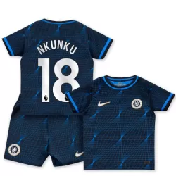 Maillot Chelsea Nkunku 18 Enfant Extérieur 2023-24 Maillot Chelsea Nkunku 18 Enfant Extérieur 2023-24