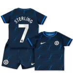 Maillot Chelsea Sterling 7 Enfant Extérieur 2023-24