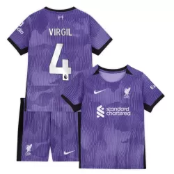 Maillot Liverpool Virgil 4 Enfant Third 2023-24 Maillot Liverpool Virgil 4 Enfant Third 2023-24