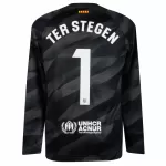 Maillot Gardien FC Barcelone Ter Stegen 1 Homme Extérieur 2023-24 Manches Longues