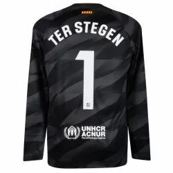 Maillot Gardien FC Barcelone Ter Stegen 1 Homme Extérieur 2023-24 Manches Longues
