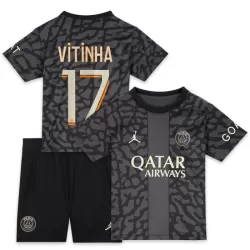 Maillot Paris Saint-Germain Vitinha 17 Enfant Third 2023-24 Maillot Paris Saint-Germain Vitinha 17 Enfant Third 2023-24