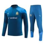 Olympique de Marseille Kit Sweat d'Entraînement Homme 2023-24 Quart-Zip Navy