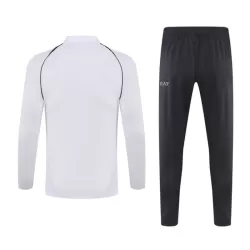 SSC Naples Kit Sweat d'Entraînement Homme 2023-24 Quart-Zip Blanche