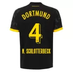 Maillot Borussia Dortmund N. Schlotterbeck 4 Homme Extérieur 2023-24