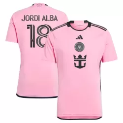 Maillot Inter Miami CF Jordi Alba Ramos 18 Homme Domicile 2024-25 Maillot Inter Miami CF Jordi Alba Ramos 18 Homme Domicile 2024-25