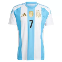 Maillot Argentine De Paul 7 Homme Domicile 2024