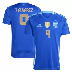 Maillot Argentine J. Alvarez 9 Homme Extérieur 2024 Maillot Argentine J. Alvarez 9 Homme Extérieur 2024