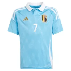 Maillot Belgique De Bruyne 7 Enfant Extérieur Euro 2024
