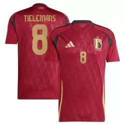 Maillot Belgique Tielemans 8 Homme Domicile Euro 2024