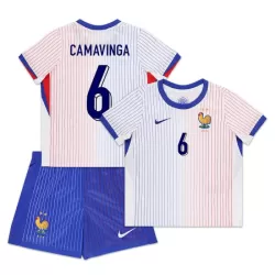 Maillot France Camavinga 6 Enfant Extérieur Euro 2024 Maillot France Camavinga 6 Enfant Extérieur Euro 2024