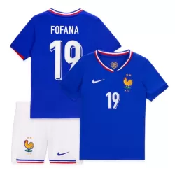 Maillot France Fofana 19 Enfant Domicile Euro 2024