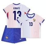 Maillot France Konate 13 Enfant Extérieur Euro 2024