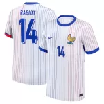 Maillot France Rabiot 14 Homme Extérieur Euro 2024
