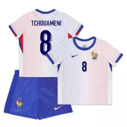 Maillot France Tchouameni 8 Enfant Extérieur Euro 2024 Maillot France Tchouameni 8 Enfant Extérieur Euro 2024