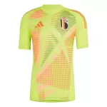 Maillot Gardien Belgique Homme Euro 2024 Jaune